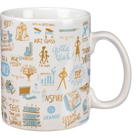 Primitives by Kathy LOL Made You Smile Mug (Teacher)