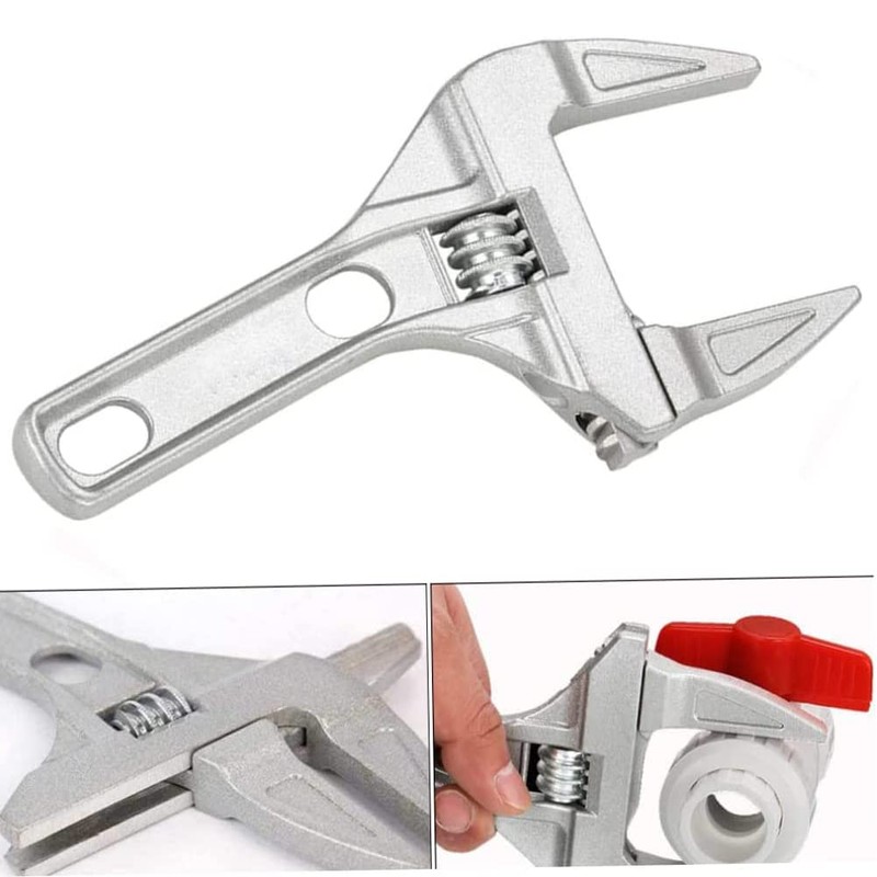 Suithink Wide Jaw Adjustable Spanners Wrenches 6-68mm Ultra-Thin Shifting Plumber