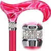 Royal RC Canes Stylish Walking Sticks – Rhinestone Collar Designer