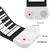 49 Keys Hand Roll Up Piano USB Charging Electric Foldable