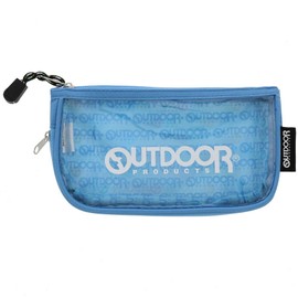 Sunstar Stationery Outdoor Clear Flat Pencil Case Logo S1422286