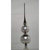 Jingle Bells Lauscha Wanda Christmas Tree Topper Silver with Decoration