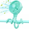 Gusgu - Mini Ventilador Portatil 3 Velocidades Usb Color Verde