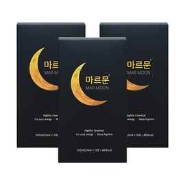 Aja Tea Marmun Men's Arginine Maca Zinc Night Gate High Content Liquid Stick, 300ml, 3 Pieces / 아자차 마르문 남성 아르기닌 마카 아연 야관문 고함량 액상스틱, 300ml, 3개