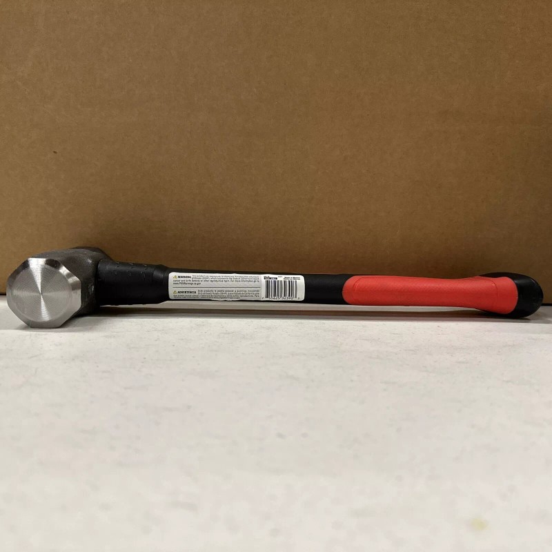 Truper 4lb Truper Engineer Hammer Dead Blow Fiberglass Rubber Grip