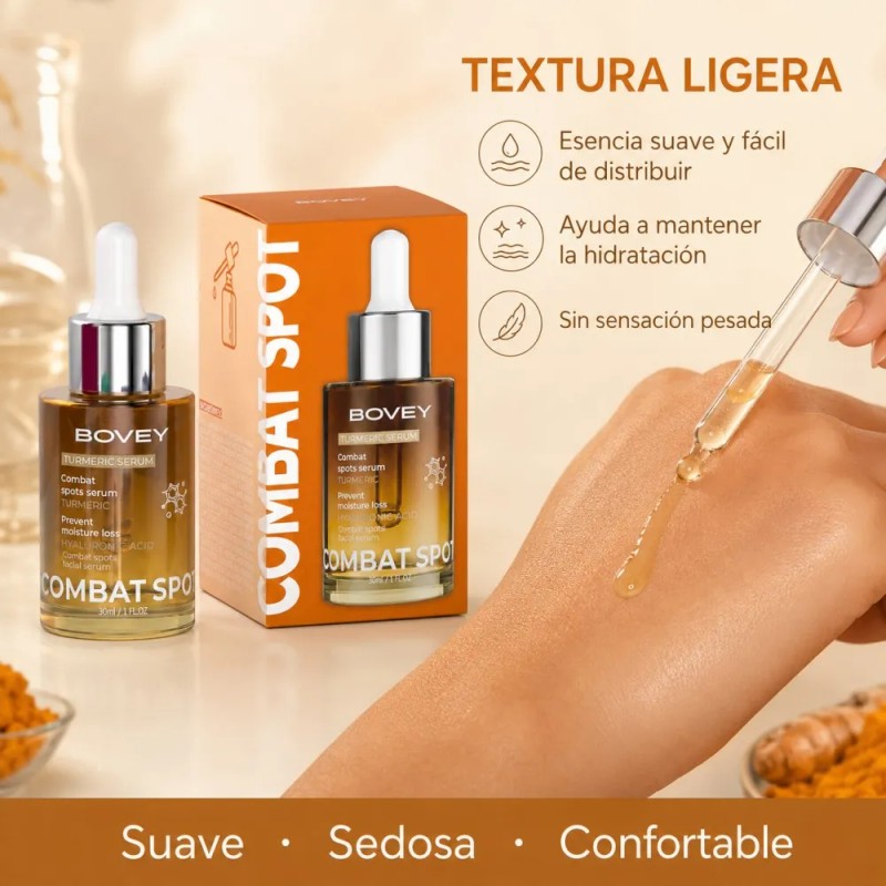 Sérum Facial Bovey Hyalu Turmeric Anti-manchas
