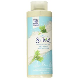 St Ives Body Wash 16 fl Ounce Sea Salt and Pacific Kelp (473ml) (Pack of 2)