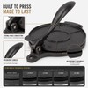 Adjustable Tortilla Press for Homemade Flatbreads – Aluminum Manual Dough