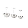 All-Clad Kitchen Essentials Stainless Steel Mini Measuring Bowl Set 3