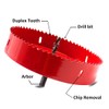 Hordion 168mm 6 5/8 inch Hole Saw, Heavy Duty Bi-Metal