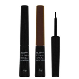 The Face Shop 더페이스샵 잉크그라피 리퀴드 라이너 이엑스/블랙/브라운 The Face Shop Ink Graphy Liquid Liner EX/Black/Brown [Ink Graphy Liquid Liner EX 02]