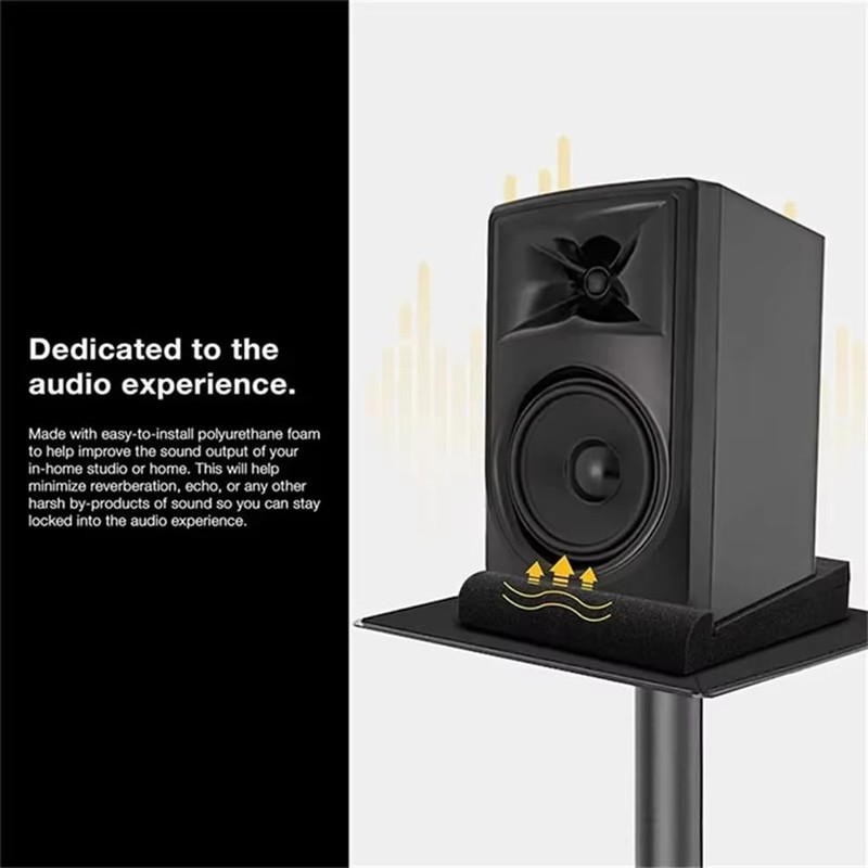 Snblzhef 1 Pcs Acoustic Foam Pads Studio Isolation Speaker Desktop