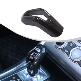 DIYUCAR Carbon Fiber Style ABS Plastic Gear Shift Head Cover Trim for Rangerover Sport RR Sport 2014-2017 Car Accessory