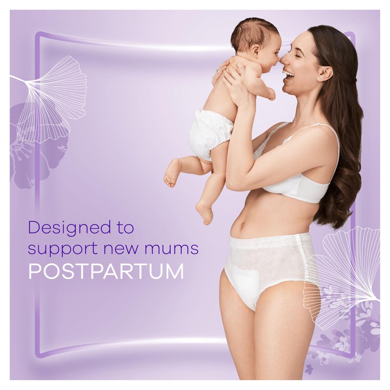 Always Discreet Postpartum and Adult Incontinence Pants Size M Pack