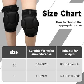 Volleyball Knee Pad for Women Men, Work Knee Pads, Wrestling Knee pad, Anti-Slip Collision Avoidance, Elastic Breathable Knee for Football Running Hik