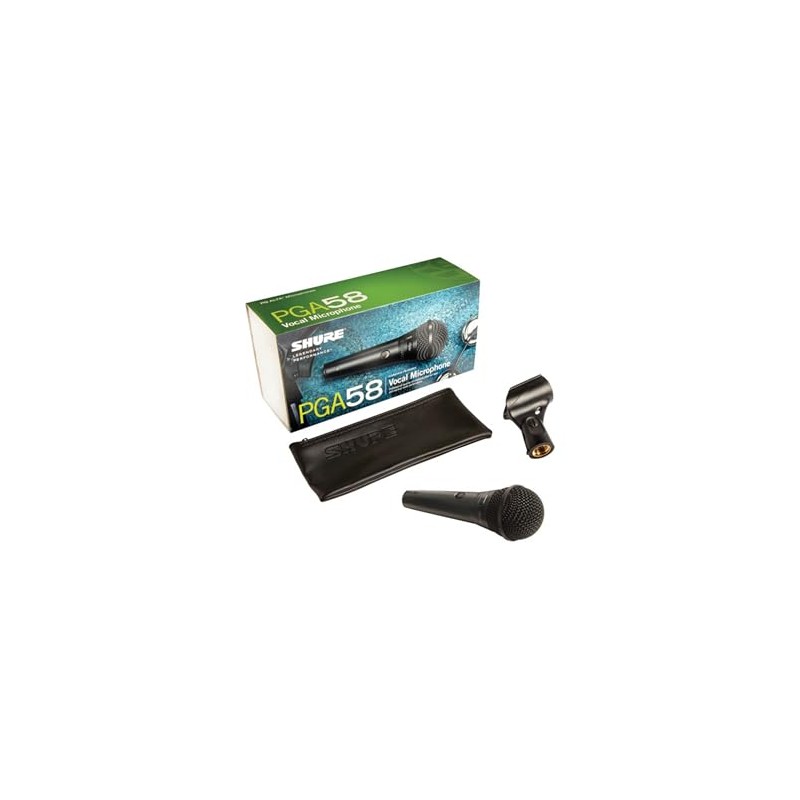 Shure PGA58-LC Micrófono dinámico cardioide para Voz