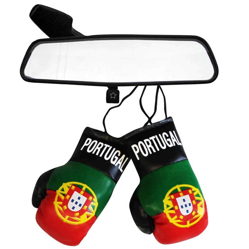 Portugal Flag Mini Boxing Gloves