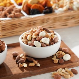 Broadway Basketeers Thank You Nuts Gift Basket Gourmet Nut Box Assortment for Men And Women Business and Corporate, Healthy Gift Tray for Appreciation