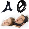 Chin Strap,Anti Snoring Chin Strap with Adjustable Velcro, Chin Strap