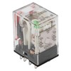 Baomain Power Relay MY2N-GS, 24V DC Coil, with DIN Rail