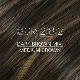 Easyouth U Tip Hair Extensions Balayage U Tip Hair Extensions Human Hair Balayage Dark Brown to Light Brown Ktips Hair Extension Human Hair with Soft and Smooth 16Inch 50G 50S