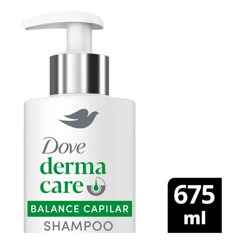 Shampoo Dove Derma Care Balance Capilar 675 ml