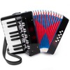 Accordion, 17 Keys Piano Accordion for Kids Students 8 Bass
