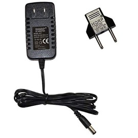 HQRP Battery Charger Compatible with Bissell 1600689 160-0689 2031612 203-1612 YLS0041-T160013 fits 75Q3 Series 75Q32 75Q3T Lift-Off Stick Vac Vacuum AC Adapter Power Supply + Euro Plug Adapter