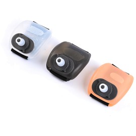 MIXNEX 7oz Wrist Water Bottle with Twist Cap and Spout, Water Bottle No Straw, Portable Swell Water Bottle Sports for Running, Gym, and Outdoor,BPA-Free Compact Design, White Clear Water Bottle