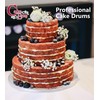 Cakebon Cake Boards Square - Sturdy 1/2 Inch Thick Drums