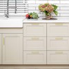 Ravinte 10 Pack Solid 6-1/4 Inch Square Cabinet Handles -