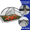 Pond Net Dome, 13x17ft Pond Cover Tent, Pond Netting for
