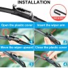 EZ Motoring For 2022-2025 Nissan Frontier Windshield Wiper Blades J-HOOK