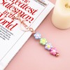 SUDIKUB Beadable Keychains Bulk 8pcs Blank Keychain Making Kit Keychains