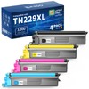 Skydo TN229XL TN229 Toner Cartridges Replacement for Brother, 4 Pack