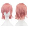 12 Inch Short Bob Wig with Bangs - Synthetic Cosplay
