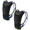2Pack Hydration Backpack for Hiking with 2L Hydration Bladder -
