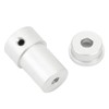 4mm Mounting Hub Universal Aluminum Alloy Motor Shaft Mounting Coupling