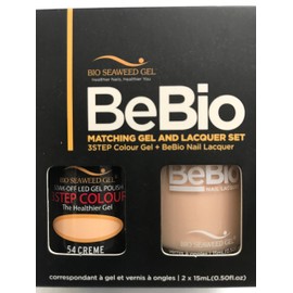BIO SEAWEED BEBIO matching gel and lacquer set creme #54