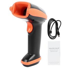 2D Barcode Scanner Efficient High Accuracy Convenient Handheld QR Code Reader for Retail Stores Warehouses Libraries