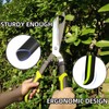YRTSH Hedge Clippers Shears Hedge Shears for Trimming Borders, Garden