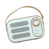 Bluetooth Speaker Stereo HiFi Sound USB Charging Retro Portable Wireless