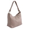 AMBRA Moda Women's Leather Handbag/Shoulder Bag/Cross-Body Hobo Bag, GL005 -