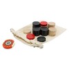 GICO Carrom Stones Complete Set, MB Tournament Extra Class -