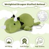 Finebee Weighted Dinosaur Stuffed Animals, Cute Weighted Dino Plush, Soft