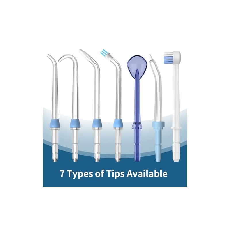 Waterpik Replacement Heads with Travel Case - 8 Pack