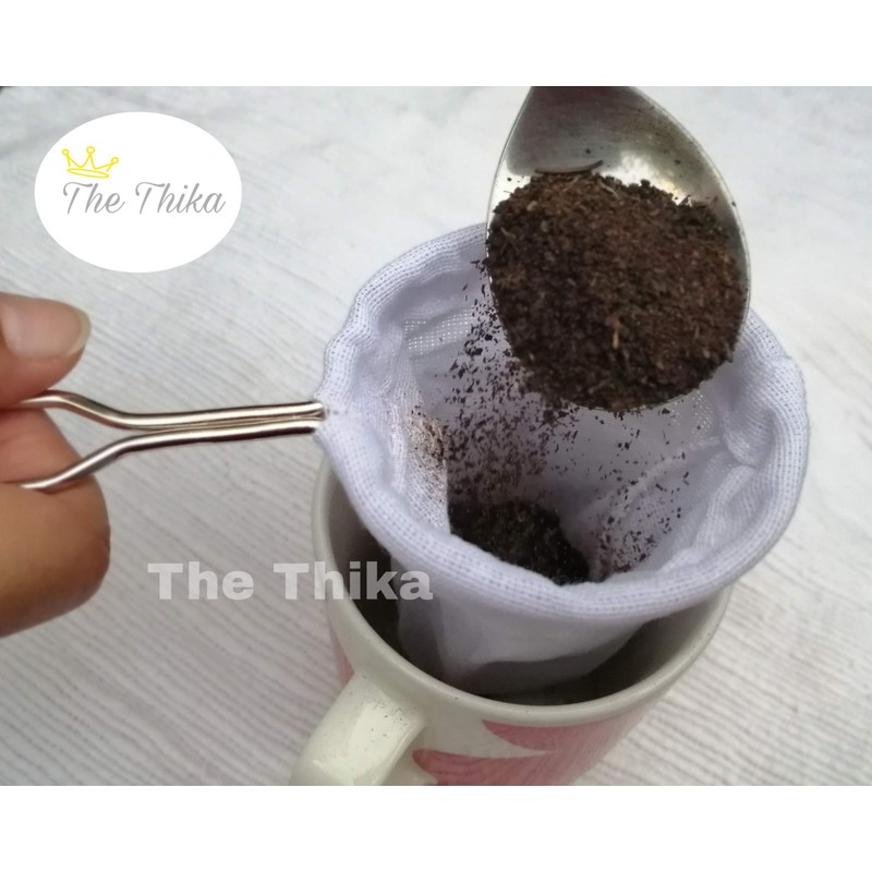 The Thika 3” Small Reusable Coffee/Tea Filter Traditional Thai style
