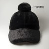 CHOK.LIDS Everyday Winter Fur Baseball Cap for Women Men Fleece