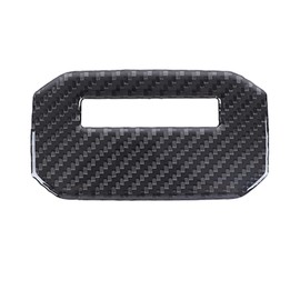 Heutamo Center Console Dashboard Sticker Decoration Compatible with Toyota Land Cruiser Prado 250 J250 LC250 2024 2025 Accessories, Black Soft Carbon Fiber Interior Trim Accessories