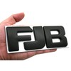 1x FJB Car Stickers Emblems 3D Raised Strong Adhesive Decals